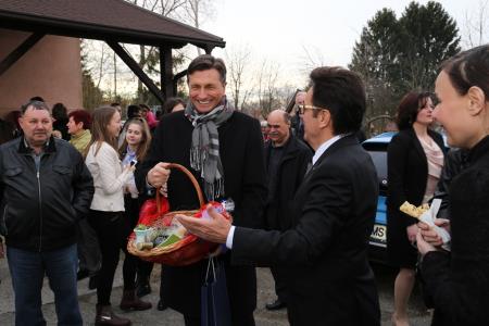 Predsednik Republike Slovenije Borut Pahor na prireditvi ob mednarodnem dnevu maternega jezika na Razkrižju 131